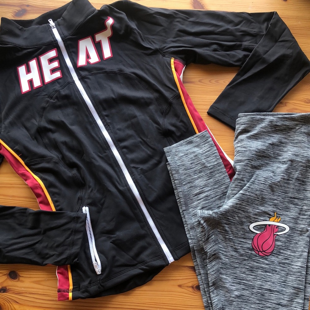 Miami Heat yoga set brand new never been worn